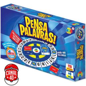 JOGO PENSA PALAVRAS 110 CATEGORIAS GGB BRINQUEDO MESA STOP CARTA TRAVA LETRAS BASTA TAPPLE TABULEIRO