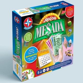JOGO DA MESADA ESTRELA BRINQUEDO TABULEIRO DINHEIRO DIVERSÃO FAMÍLIA CRIANÇAS NOTAS EMPREENDIMENTOS