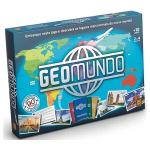 Jogo Tabuleiro Geomundo 4 Participantes 03446 – Grow